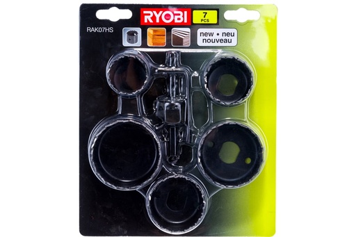 [RAK07HS 7PC HOLE SAW SET] 5132002548